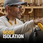 DEWALT Casques de bande passante Bluetooth magnétique de service lourd, sans fil (jaune)