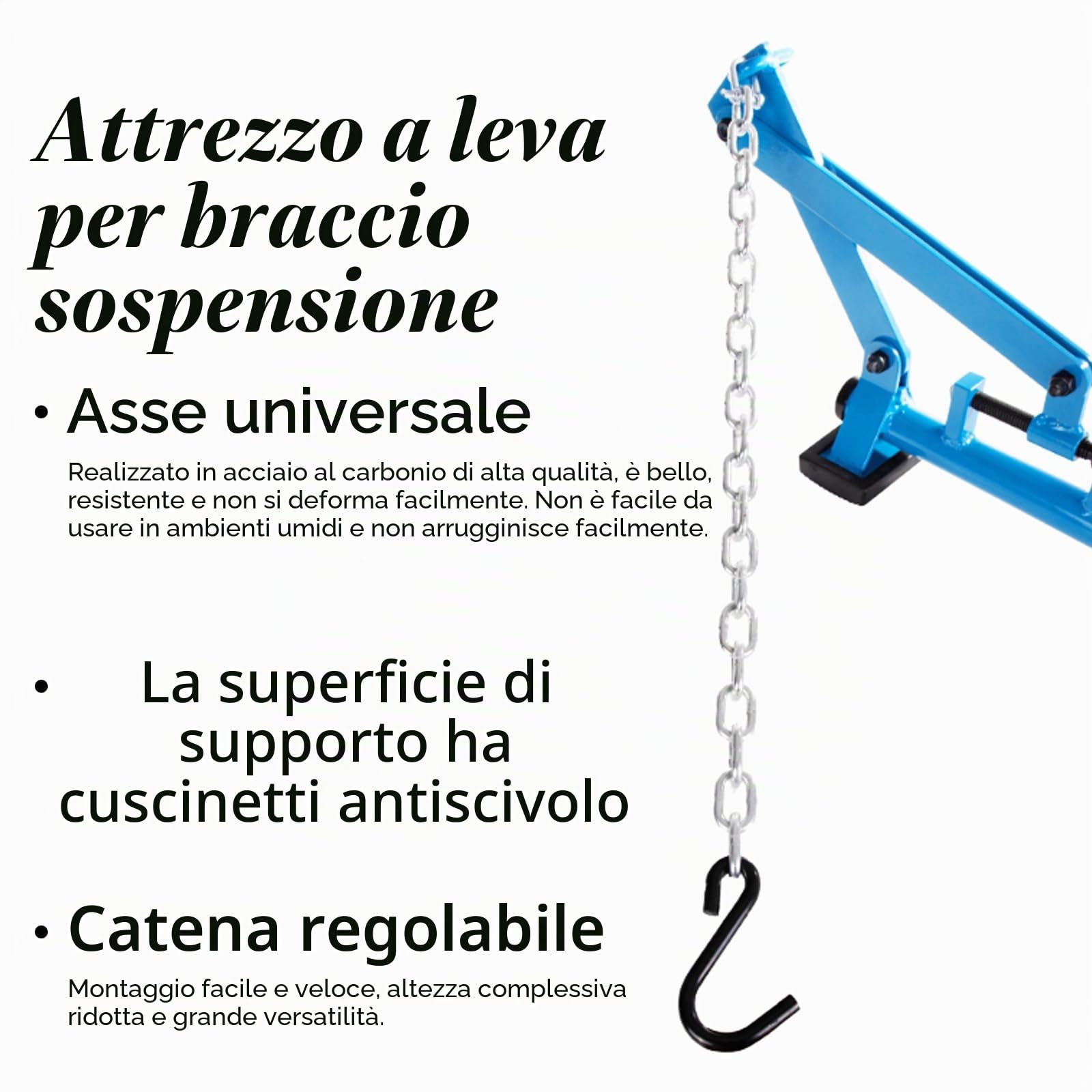 Strumento Leva Braccio Oscillante, Strumento Leva Per Auto Separatore Telaio Auto Barra Strumenti Riparazione Cuscinetto Ruota Braccio Oscillante Sospensione Veicolo Telaio