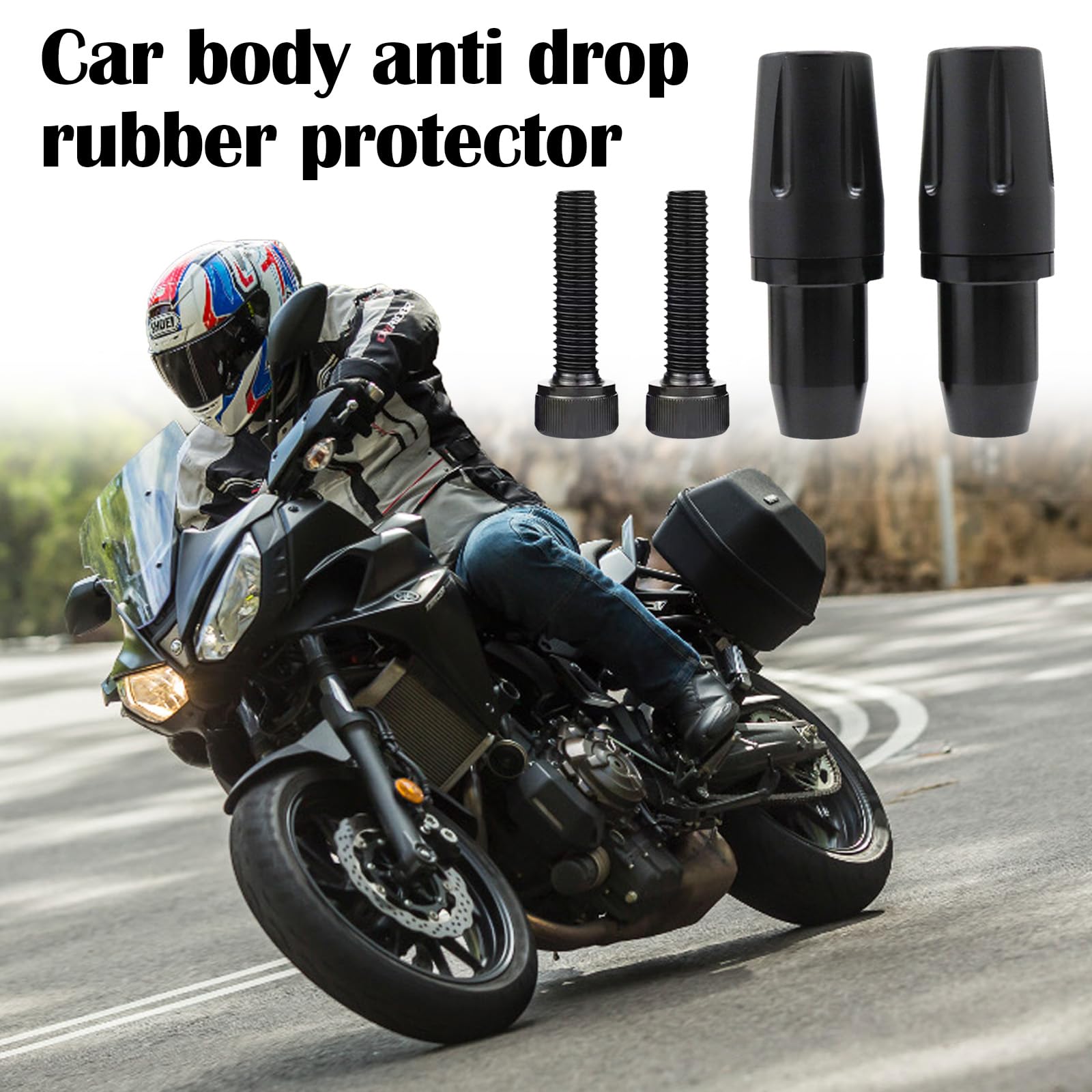 Telaio di Protezione Dagli Urti per Moto, Barra di Protezione Dagli Urti per Moto Paratelaio CNC Protezione Anticaduta per Yamaha MT-07 FZ07 MT07 Tracer mt 07 2014-2021 2022 2023 2024