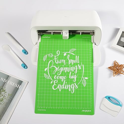 Miniatura 6 de Alfombrillas de corte de 8.5 x 12 pulgadas compatibles con Cricut Joy Xtra, paquete de 3 alfombrillas de corte antideslizantes adhesivas estándar