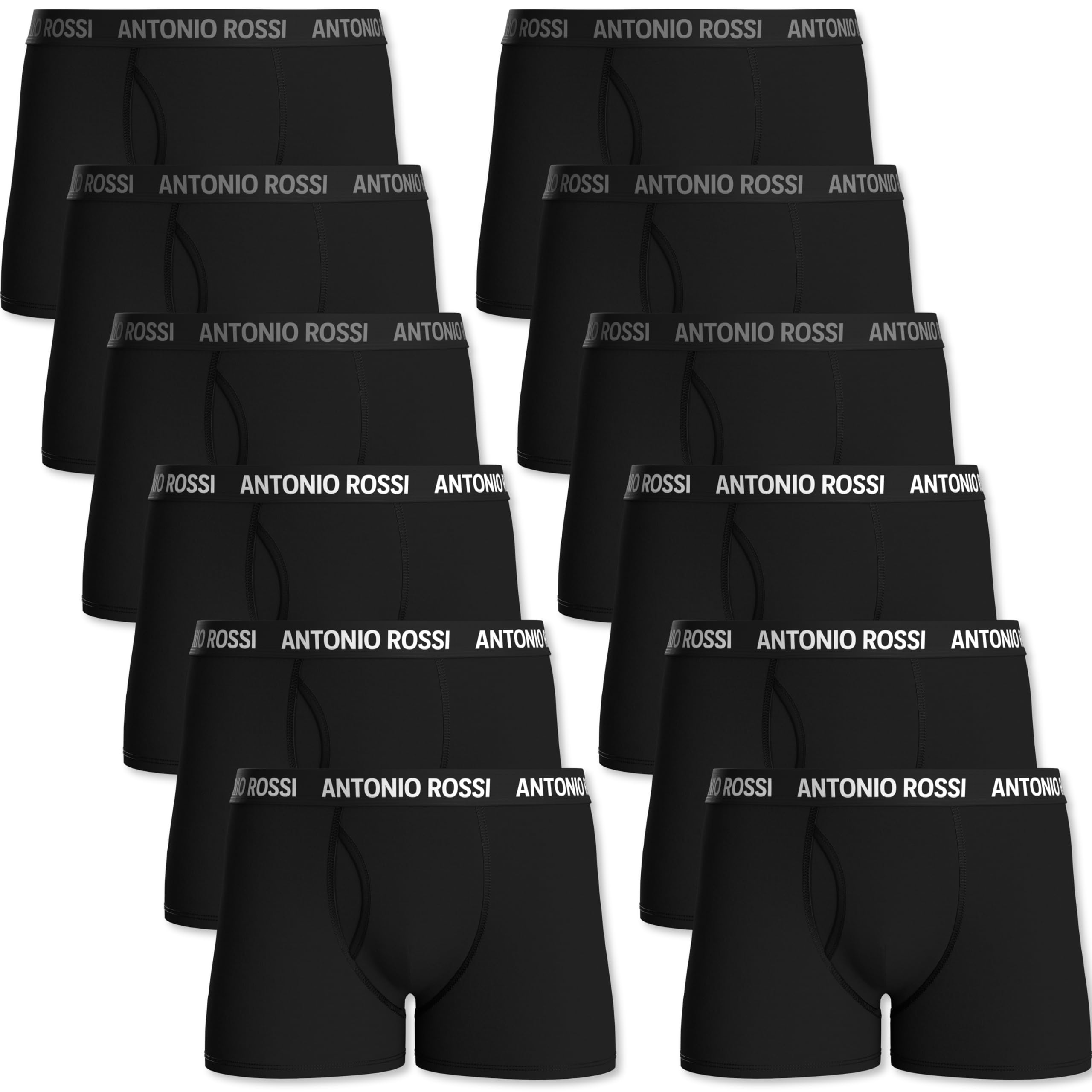 (6/12 Pack Mens Boxers Shorts Open Fly - Keyhole Trunks Fitted Boxer - Super Soft Cotton, No Itchy Labels, Breathable, Moisture Wicking - Men's Underwear Multipack-image-33