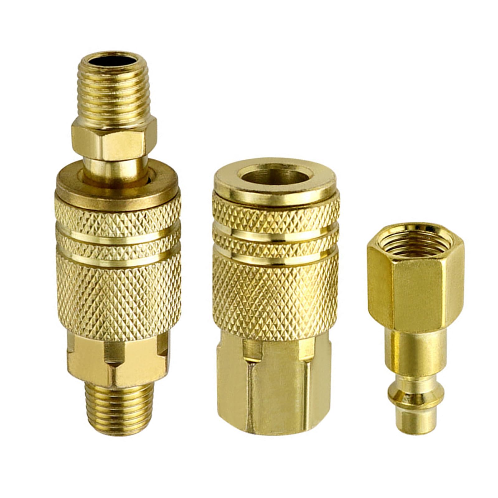 Quick Coupler Tool Air Line Hose Fitting Air Line Hose Fitting Coupling Adapter Compressor Connection Tool Enduring Quick Coupler
