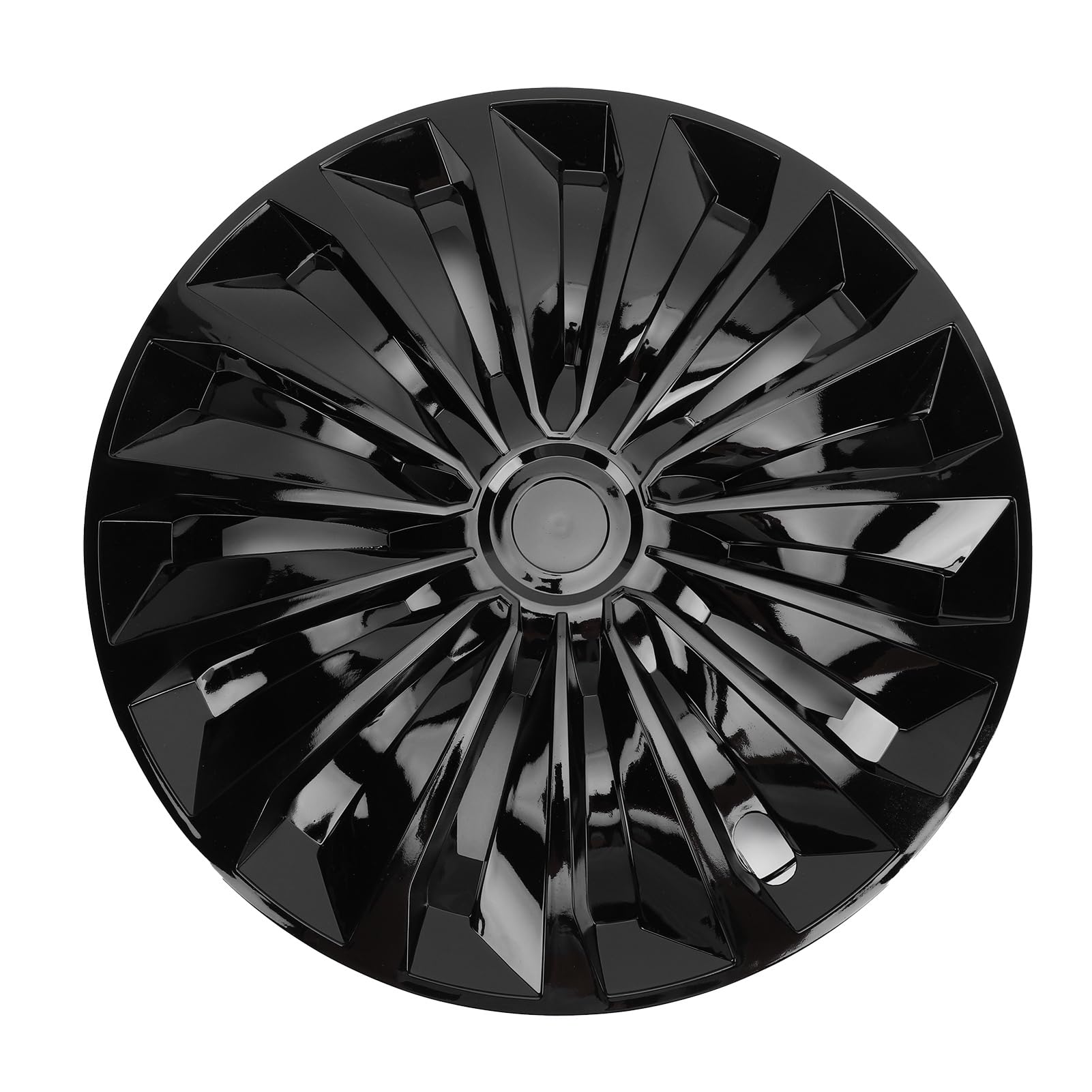 Aramox 4SZT. 16-CALOWE NAKŁADKI NA PIASTY KOŁA, ABS UNIWERSALNE NAKŁADKI ZACISKOWE NA STALOWE FELGI R16 ZAMIENNIK DLA ALTIMA (BLACK)