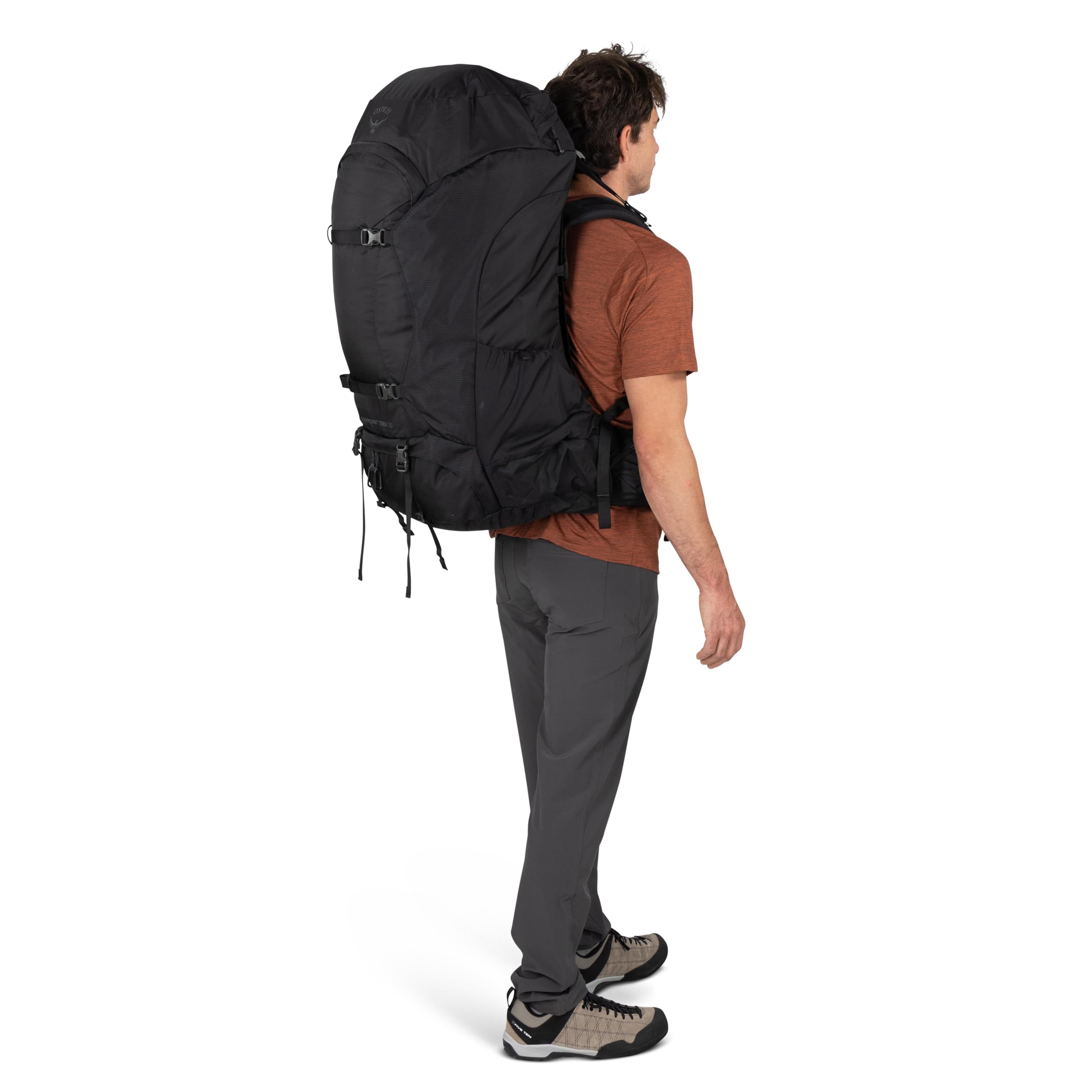 Osprey Farpoint Sac de trekking homme, 75L, Black