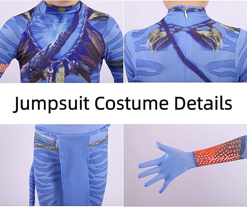 Miniatura 5 de LG LOUIS GARDEN Disfraz de Avatar para niños disfraz de anime para Halloween cosplay medias y trajes de escenario para niños