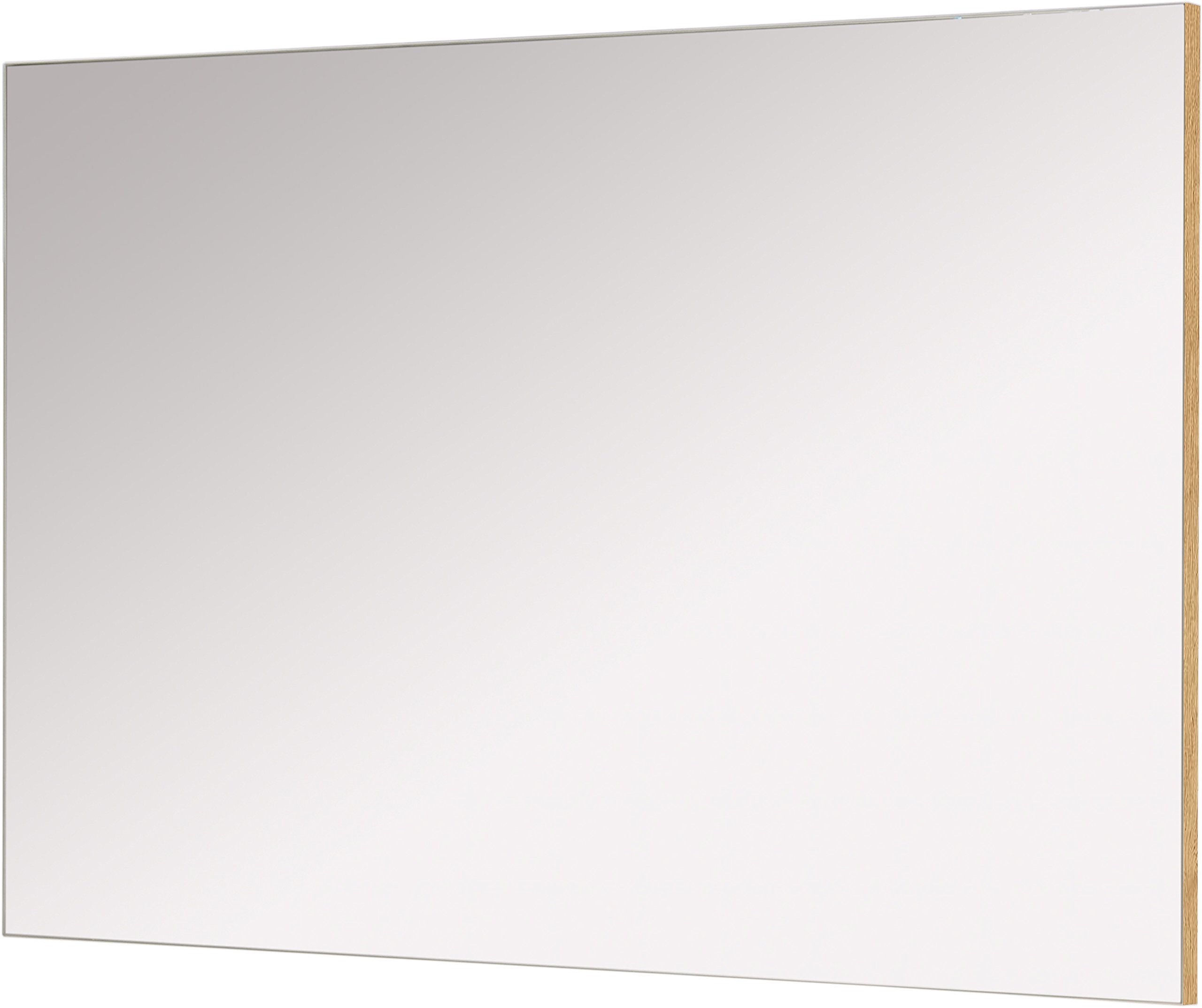 Germania rahmenloser Spiegel 3771-243 Colorado in Navarra-Eiche-Nachbildung, 87 x 60 x 3 cm (BxHxT)