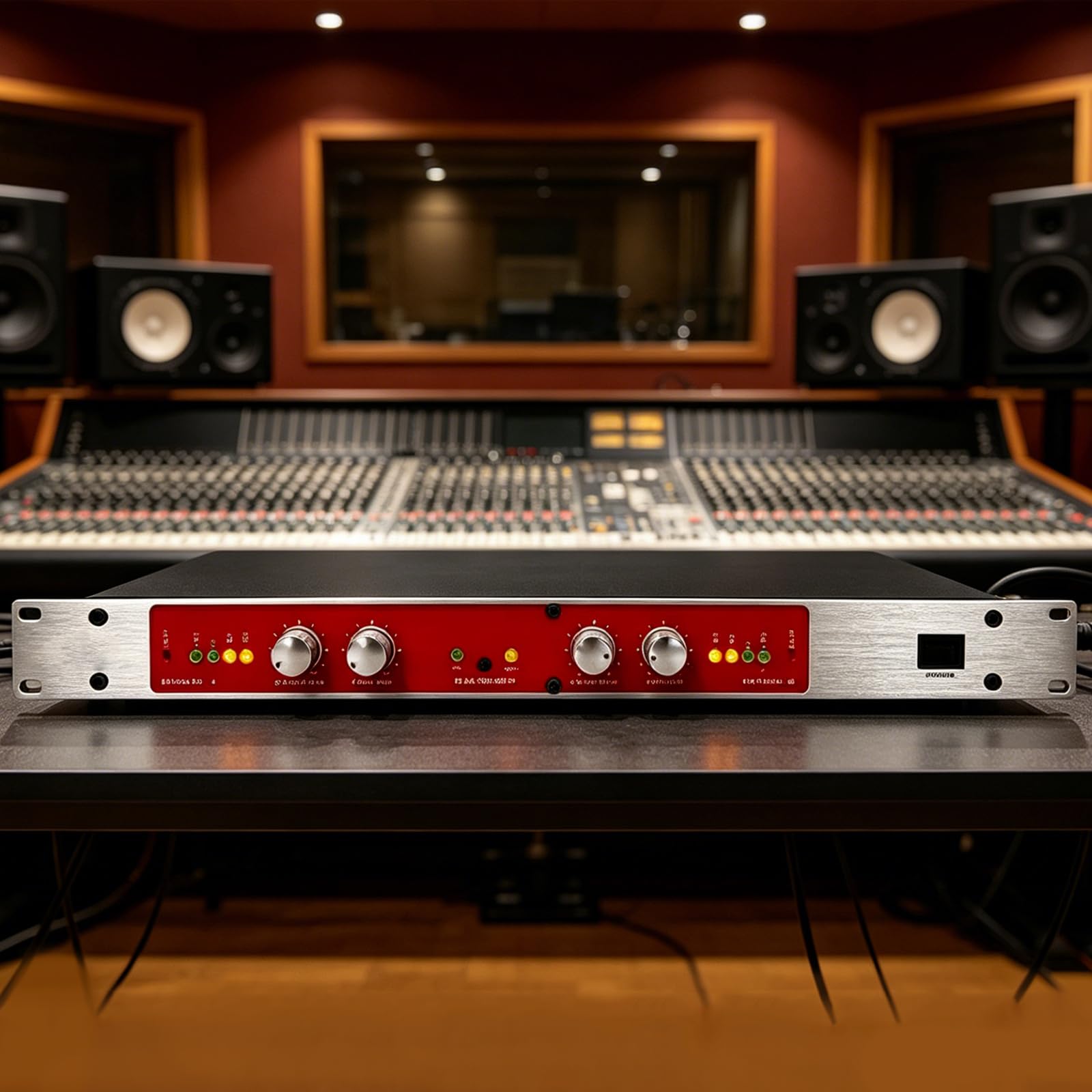 Procesador De Audio Profesional, Mezclador De Estudio Y Procesador De Efectos Vocales, Con Ajuste De Frecuencias De Agudos Y Graves, Evita La Distorsión Y Mejora La Claridad Vocal