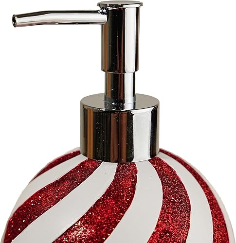 Miniatura 4 de Dispensador de jabón navideño para baño, dispensador de jabón líquido de manos para cocina, 12 onzas