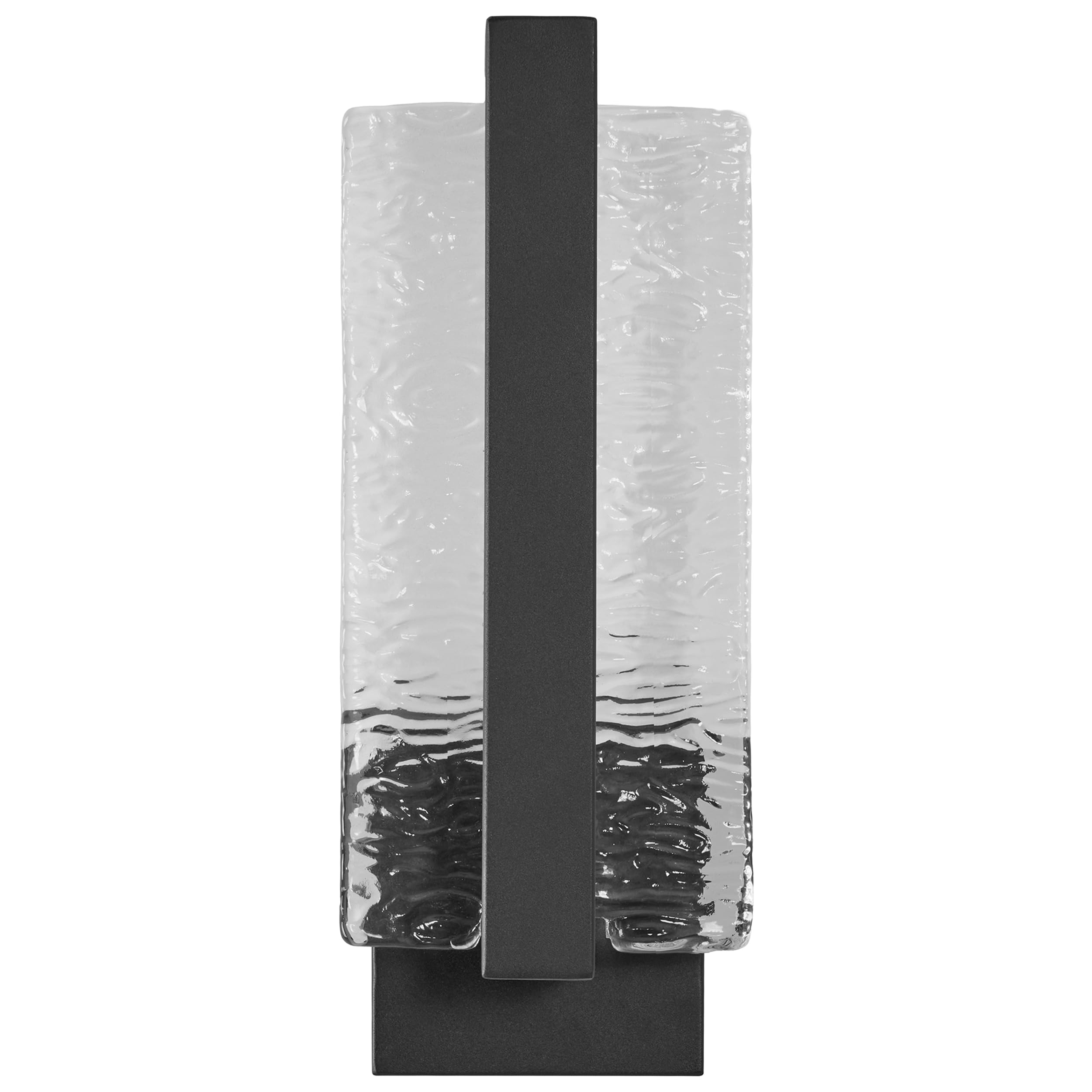 Kinkiet zewnętrzny LED metalowy lampa ścienna ogrodowa nad drzwi wejściowe czarny Yantra