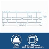 Bestway Steel Pro MAX - Set per piscina con pompa filtro, Ø 366 x 100 cm, effetto legno (quercia), rotondo - 8