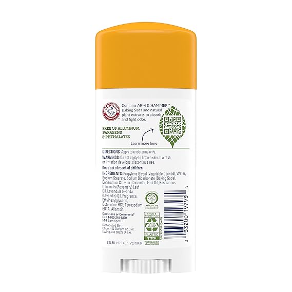 ARM & HAMMER Essentials Rosemary Lavender 2.5oz - Pack of 12