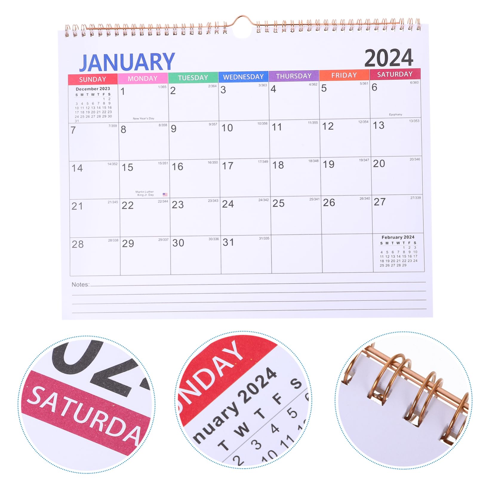 VILLCASE 3st Kalender Jahr Der Pinnwand-grenzen 2023-2024 Monatsplaner Tischstaffeleien Zum Malen 2023 Monatlich Papier