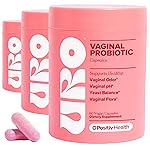 O Positiv URO Vaginal Probiotics for Women pH Balance with Prebiotics & Lactobacillus Probiotic Blend - Vaginal Health Supplement - Promote Healthy Vaginal Odor & Vaginal Flora, 60 Count (Pack of 3)