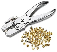 Algopix Similar Product 15 - Katzco Eyelet Grommet Pliers Kit  1