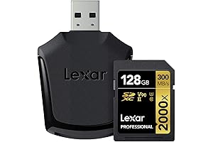 Lexar Professional 2000x 128GB SDXC UHS-II Card