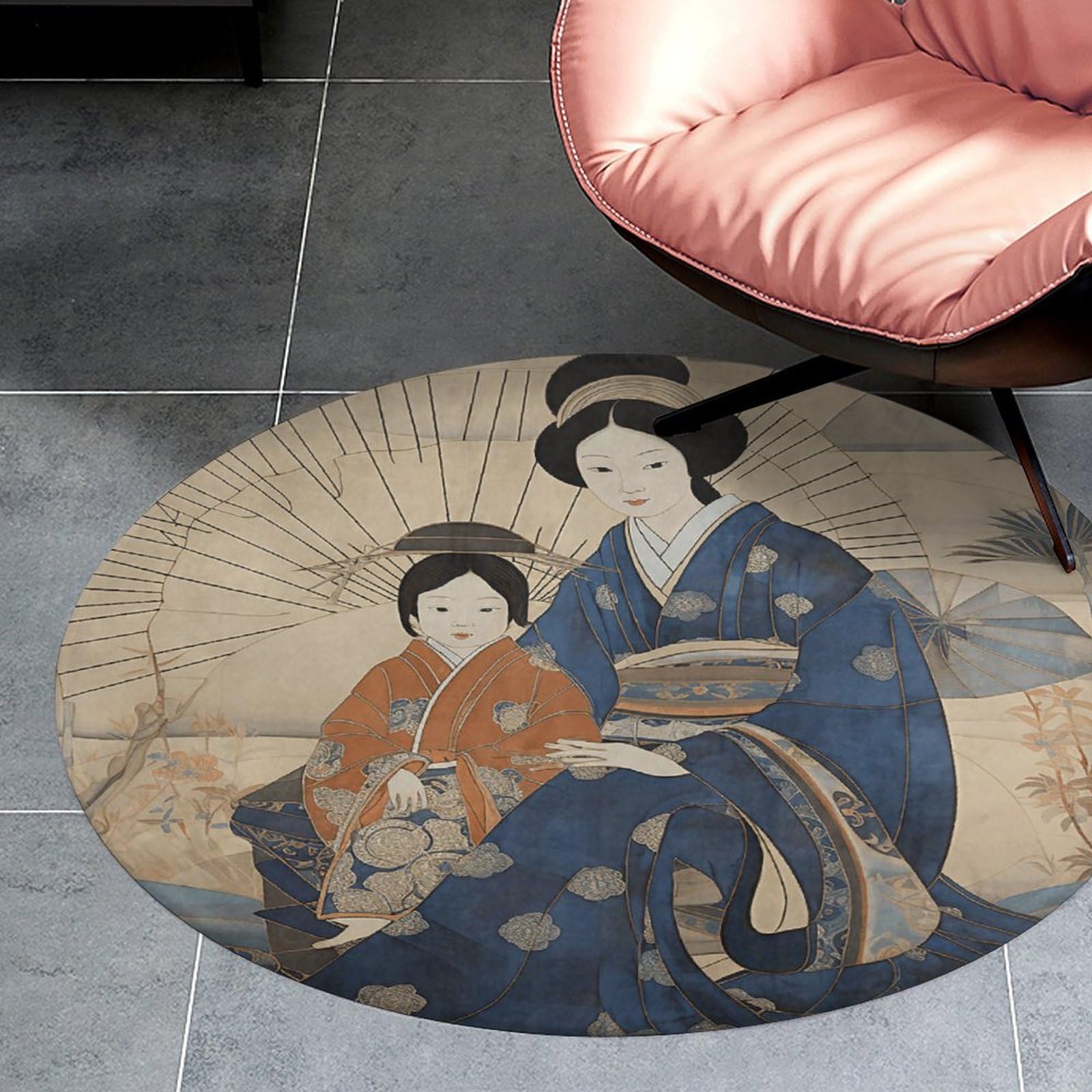 Tapis de sol antidérapant fini les glissades sous la chaise de bureau ou chambre