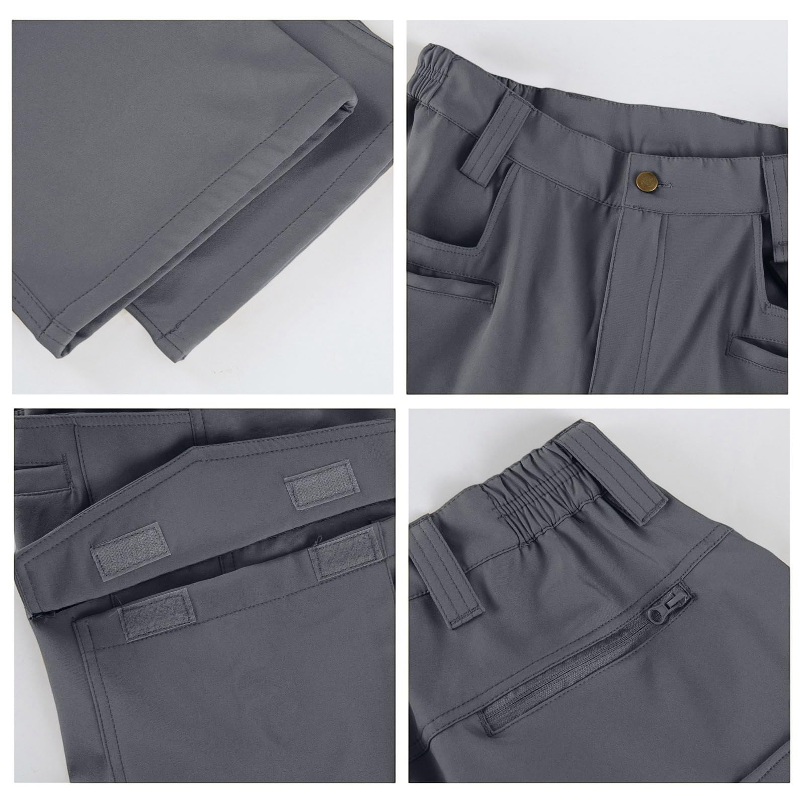 MOKBAY Pantalon Cargo Homme D'été Classique Décontracté Ete Chantier Pantalon De Travail Homme Militaire Regular Treillis Bucheron Pants