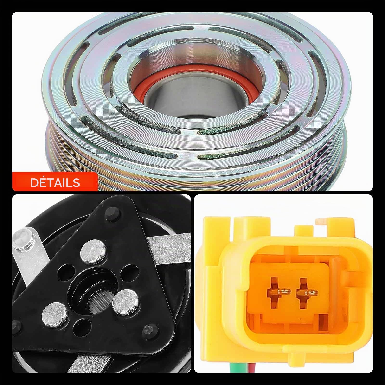 Frankberg Embrayage de climatisation 64529223392 | Compatible avec: Berlingo/Berlingo Premier monospace GFK GJK MF, M.i.n.i Cabriolet R57, Scudo Box 270 272, XM Break Y4