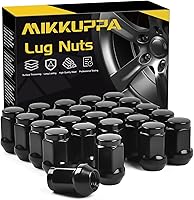 Vista 17 de MIKKUPPA Tuercas negras M12 x 1.5 – Repuesto para Ford Fusion Focus Escape, Honda Accord Civic CRV, Chevy Cruze Malibu, Jeep Compass Patriot