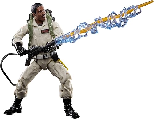 Ghostbusters Plasma Series Winston Zeddemore - Figura de acción clásica coleccionable de 1984 a escala de 6 pulgadas, juguetes para niños a partir