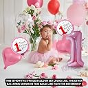 KITTER I Love You Red Foil Balloon Set | ILU Alphabet Letter Balloons for Valentine’s Day, Romantic Proposal, Wedding Anniversary, Birthday Party Decoration | Romantic Party Love Balloons for Couples gallery image