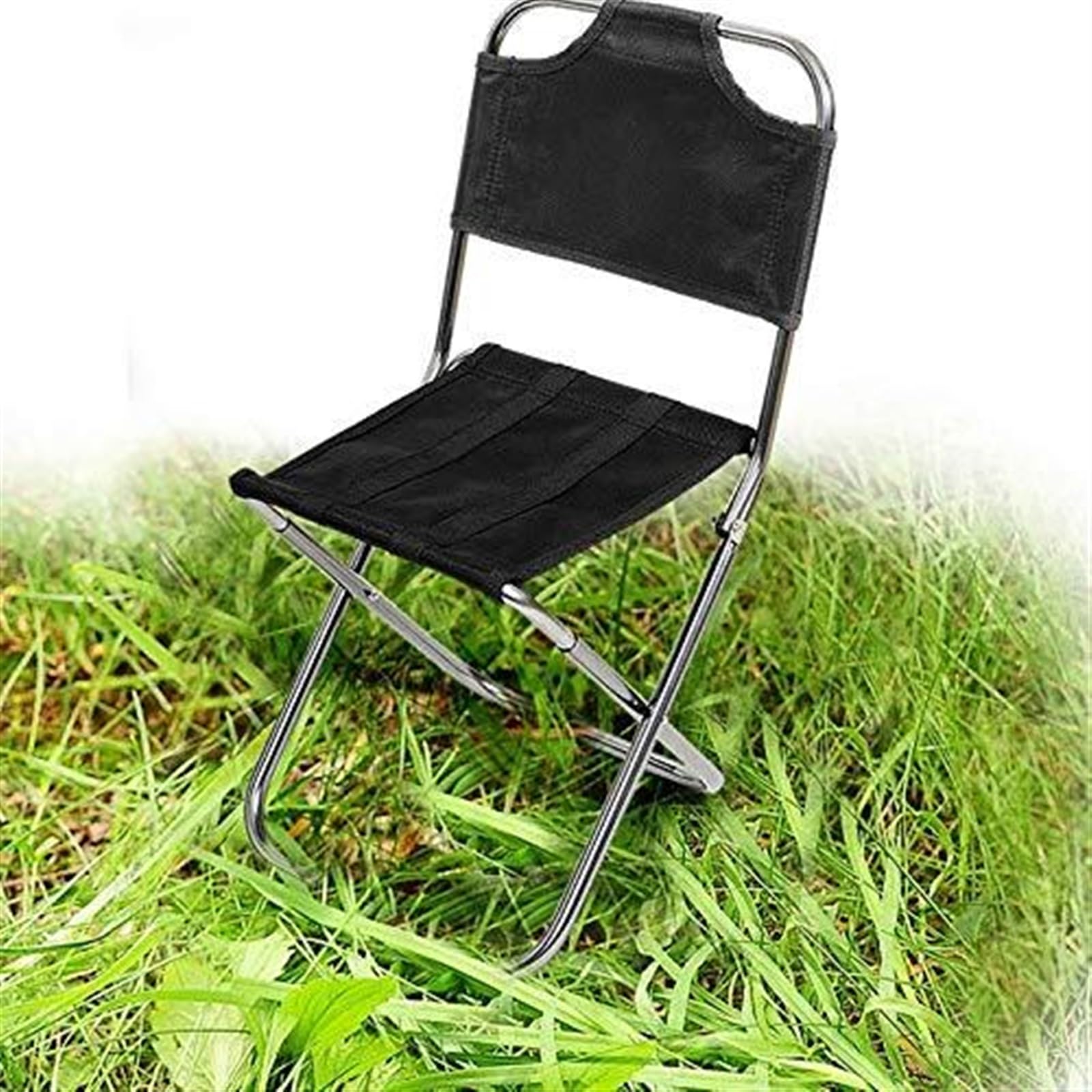 Camping Chair Leichter Outdoor-Angelstuhl Aus Stabiler Aluminiumlegierung, Klappbarer Trompetenstuhl Klappbarer Campingstuhl