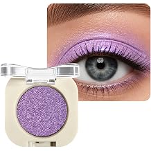 BestLand Single Shimmer Eyeshadow Moonlit Lilac, Pearlescent Lavender Purple Eye Shadow, Highly Pigmented Satin Finish, Blendable Long Lasting Makeup for Soft Glam & Bridal Looks