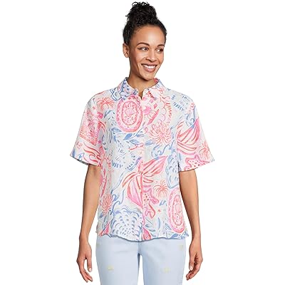Lilly Pulitzer Ridoc Top resort white sun sea sand