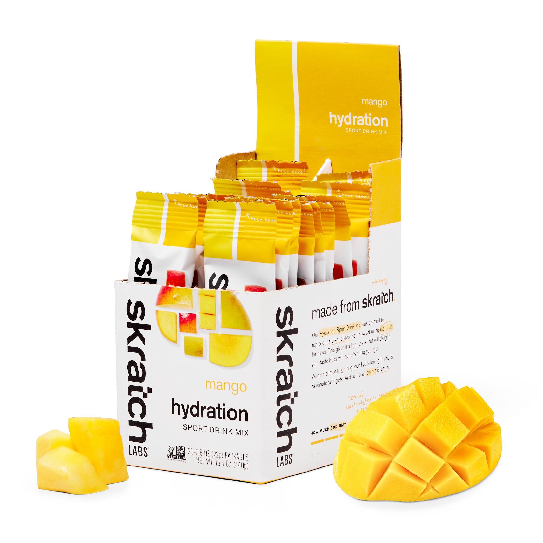 Skratch Labs Hydration Sports Drink Mix, Electrolytes, Lemon Lime, 20 Pack — Amazon image 14