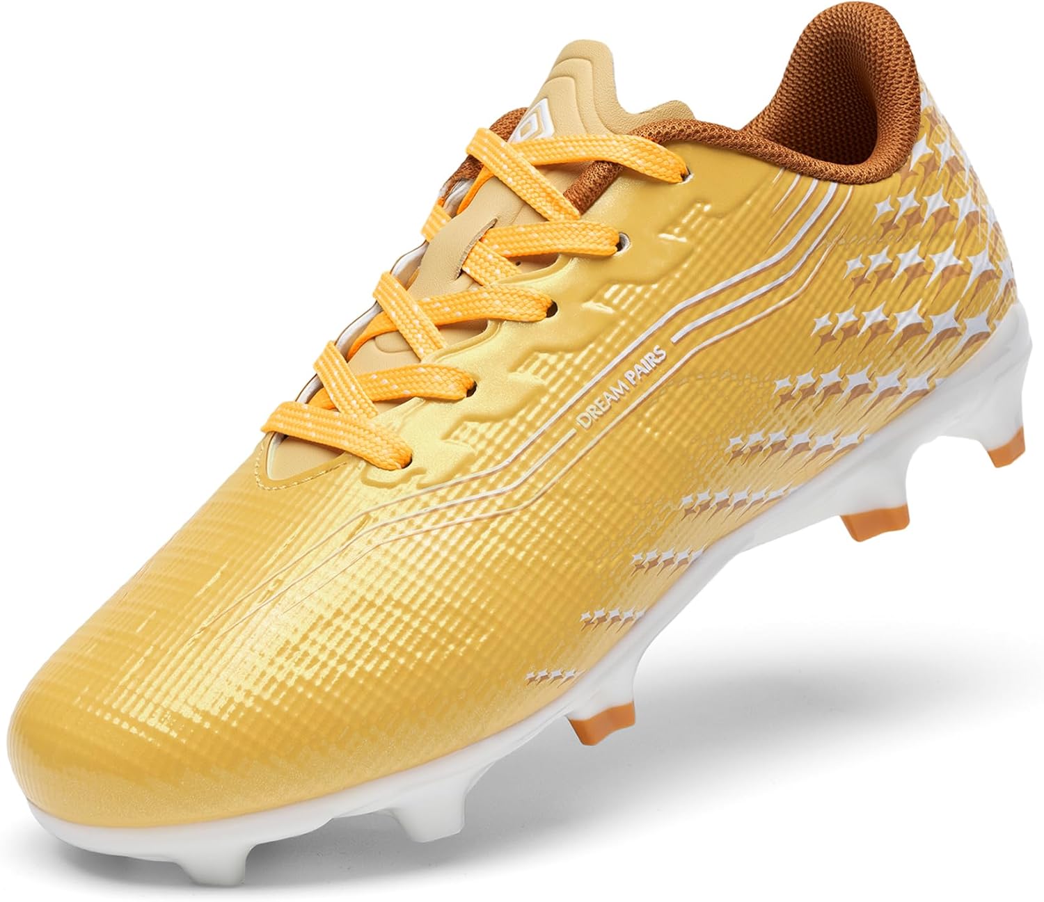 DREAM PAIRS Boys Girls FG AG Soccer Cleats High-Speed Anti-Twist Lightweight Football Shoes