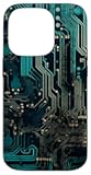 Circuit Board Computer Nerd Programmer Coder Case for iPhone 14 Pro