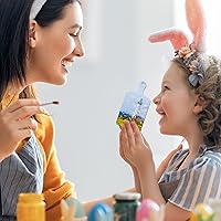 Vista 6 de Operitacx 6 mini tablas de cortar de madera para manualidades con asa, tabla de cortar de madera, tabla de servir pequeña, tabla de cocina rústica