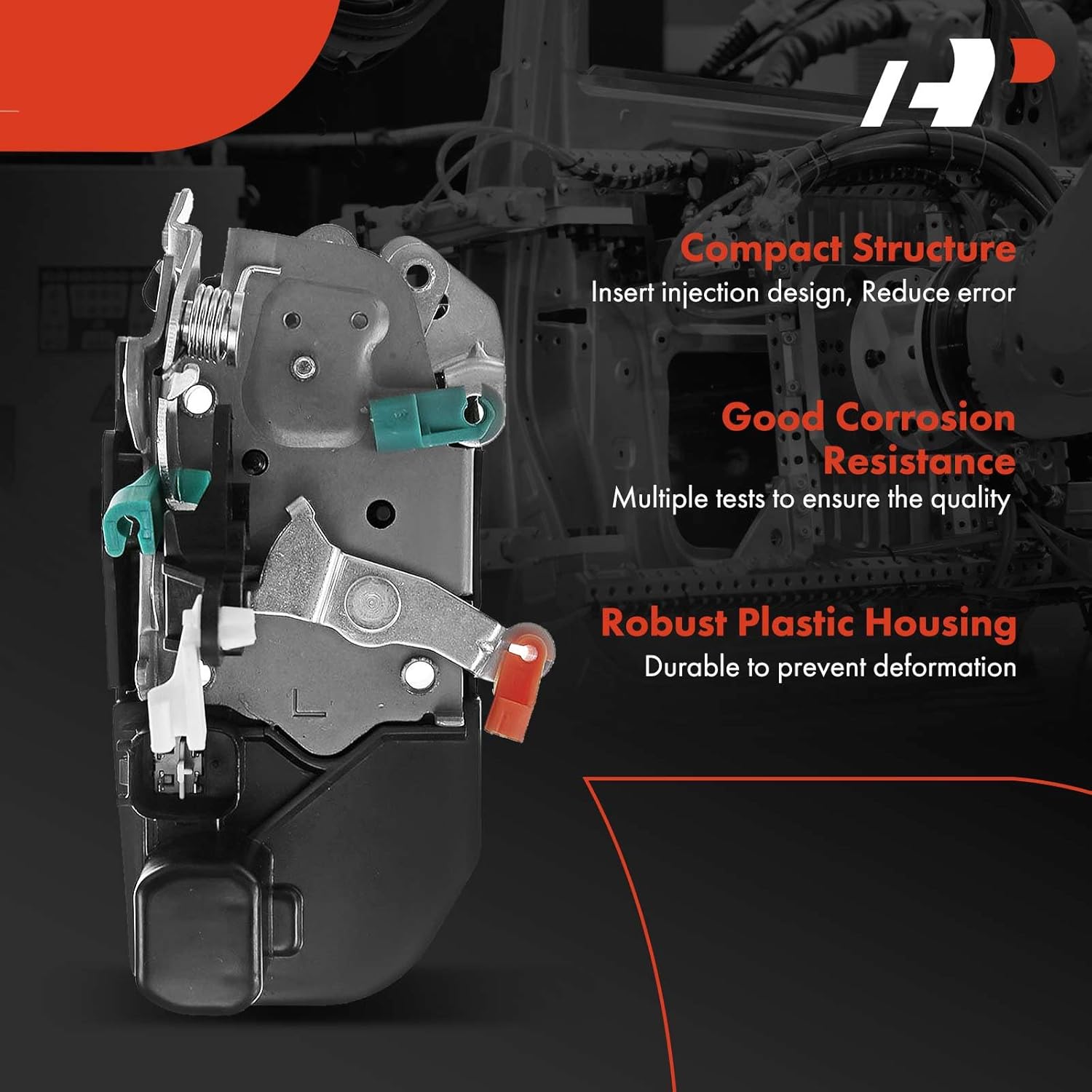 A-Premium Front Left Driver Side Door Lock Actuator Compatible with Dodge Ram 1500 2003-2008, Ram 2500/Ram 3500 2003-2010, Ram 4000 2008, Ram 4000 2010, Ram 4500/Ram 5500 2008-2010 & Ram 2500 2010