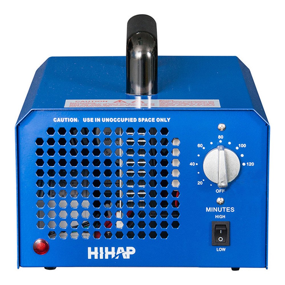 Eleoption Blue 7.0G Commercial Ozone Generator Machines Industrial O3 Air Purifier Disinfection Deodorizer Sterilizer Machine (Blue)