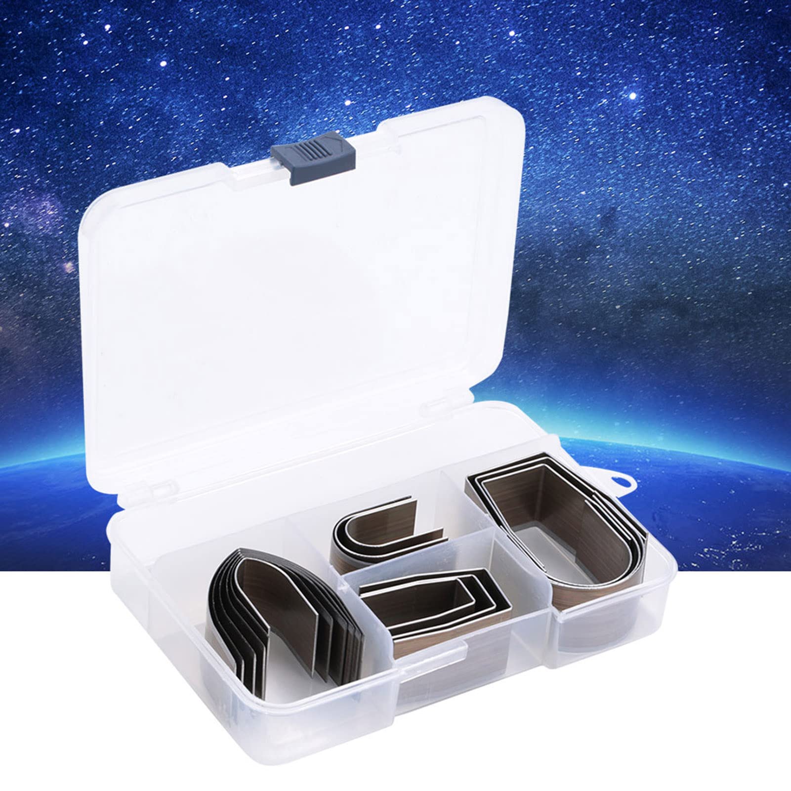 18pcs in lega di alluminio universale in pelle artigianale foro cutter vuoto impronta Punch Set Kit strumenti di punzonatura in pelle fai da te