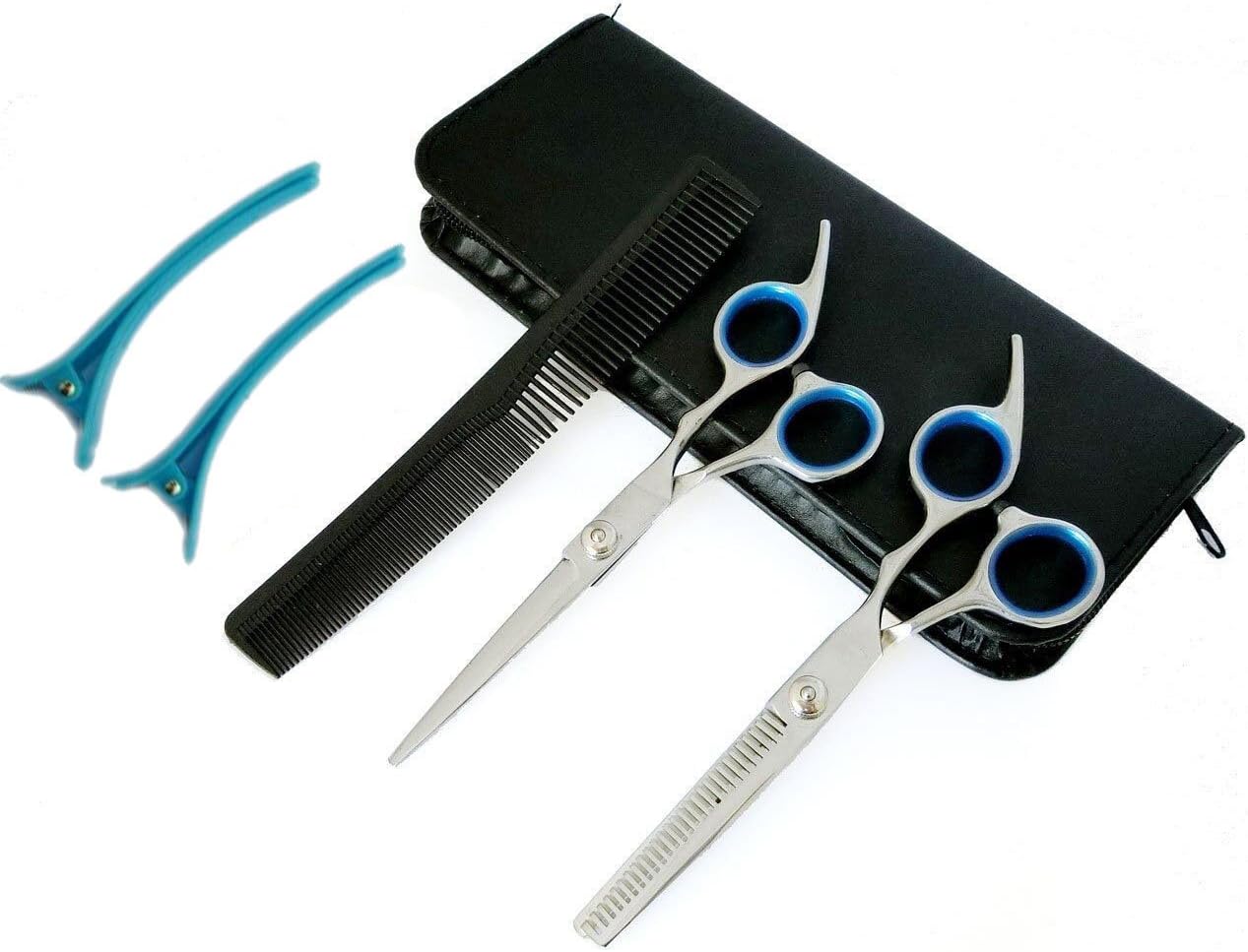 Hair Cutting Scissor Set Professional Hairdressing Scissors Barber Tools Set Stainless Steel For Salon And Family