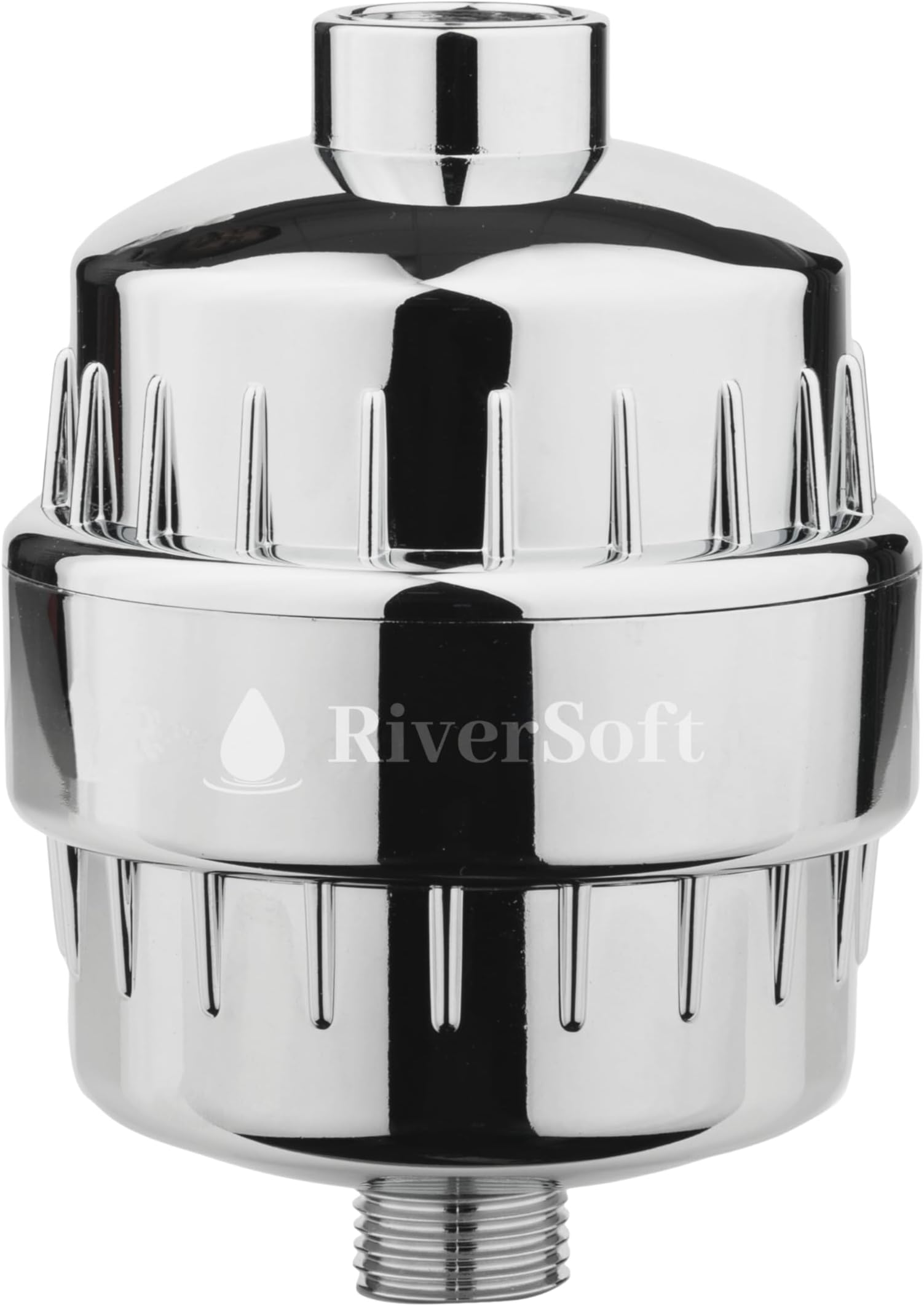 RIVERSOFT SF-15 PRO shower and tap filter for hard water with 15 stage ...