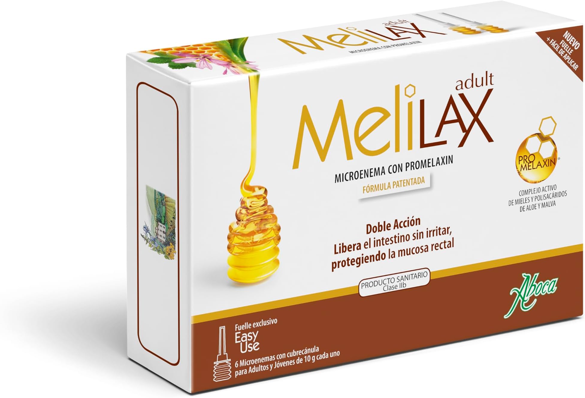 Aboca Melilax, microenema with promelaxin (6 enemas)
