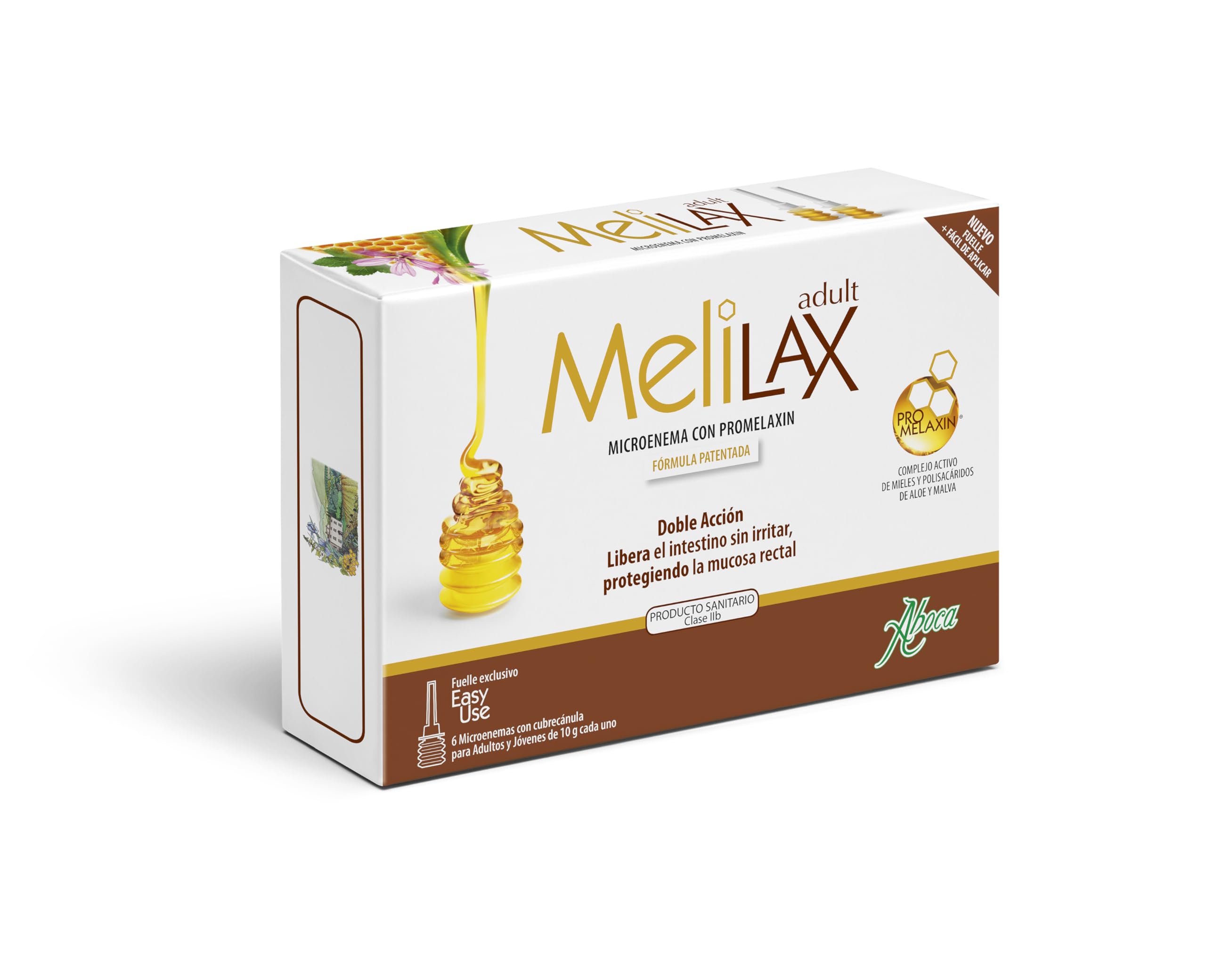 Aboca Melilax, microenema with promelaxin (6 enemas)