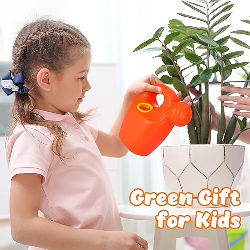 Miniatura 7 de Lunmon Paquete de 6 regaderas para niños, juguetes de arena de playa, regadera de plástico, herramientas de jardín interesantes, equipo de