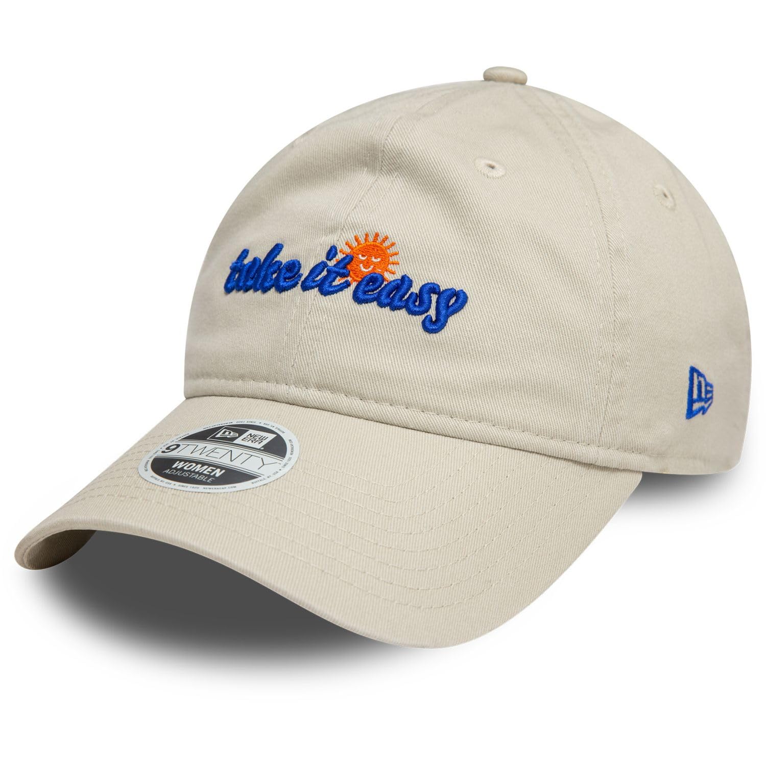 New Era ERA Wmns NE Phrase 9TWENTY NEWERA Stn bege claro tamanho