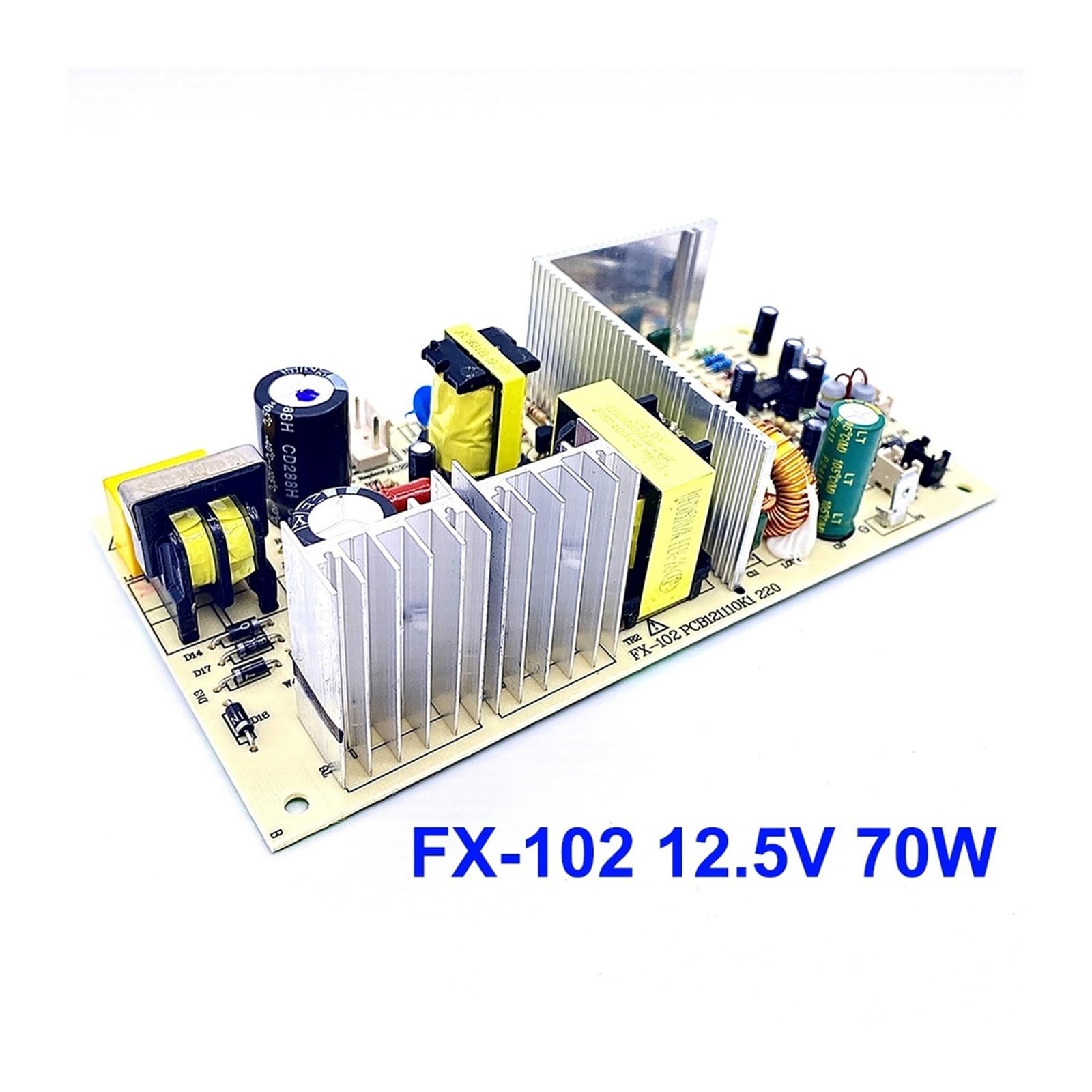 La Placa De Alimentación Del Gabinete Del Vino Reemplaza Las Piezas FX-102 12.5V 220V 70W PCB121110K1, Piezas De Reparación Del Refrigerador