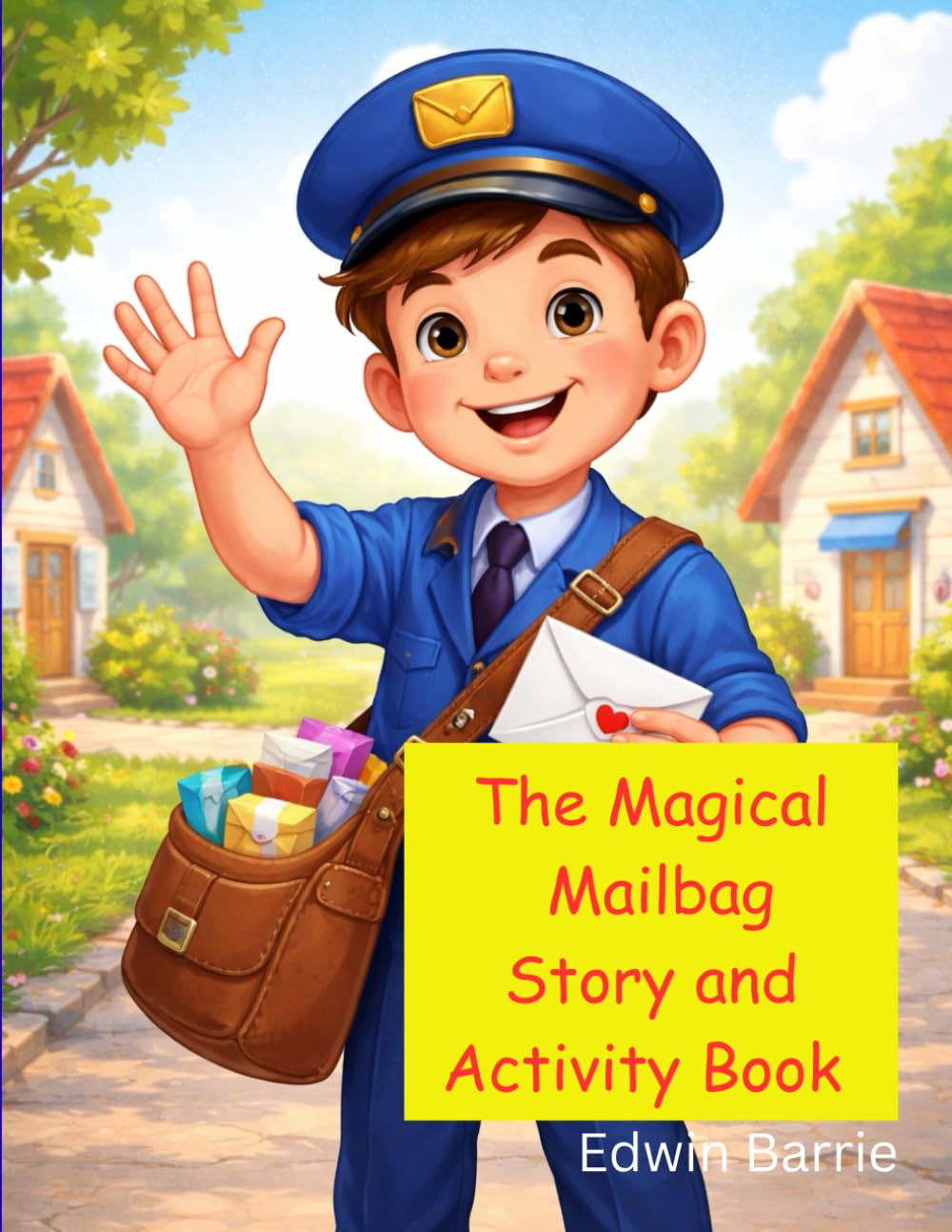 The Magical Mailbag: story and activity coloring book (Childrens coloring and story books)