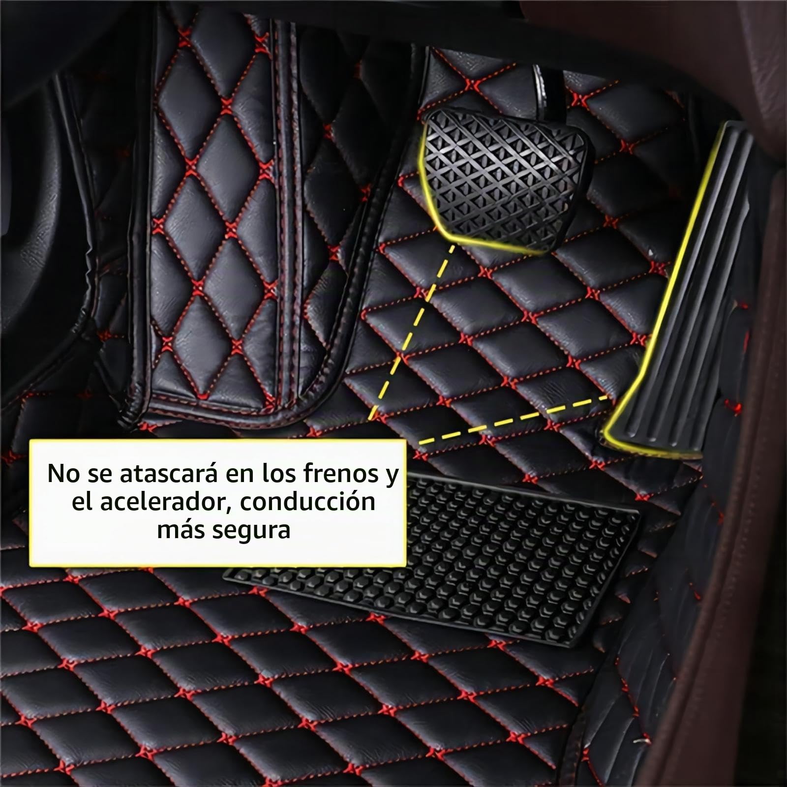 Alfombrillas Coche para Mazda CX-30 2019-2024, Impermeable Alfombra ProteccióN Moquetas Cobertura Completa, Fácil de Limpiar, Accesorios Coche,A