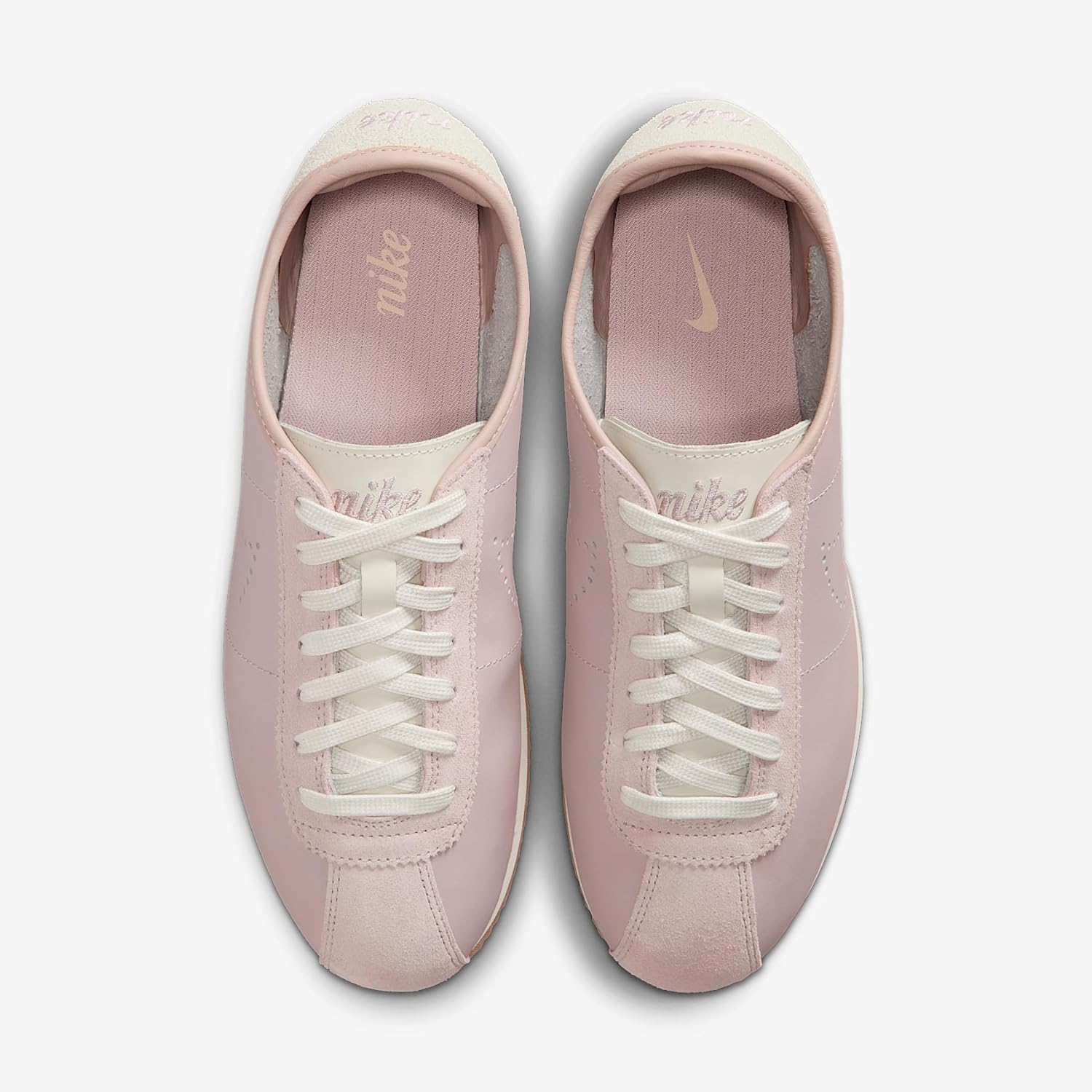 Nike Cortez Leather Women's Shoes (Particle Rose/Sail/Gum Light Brown/Light Orewood Brown)