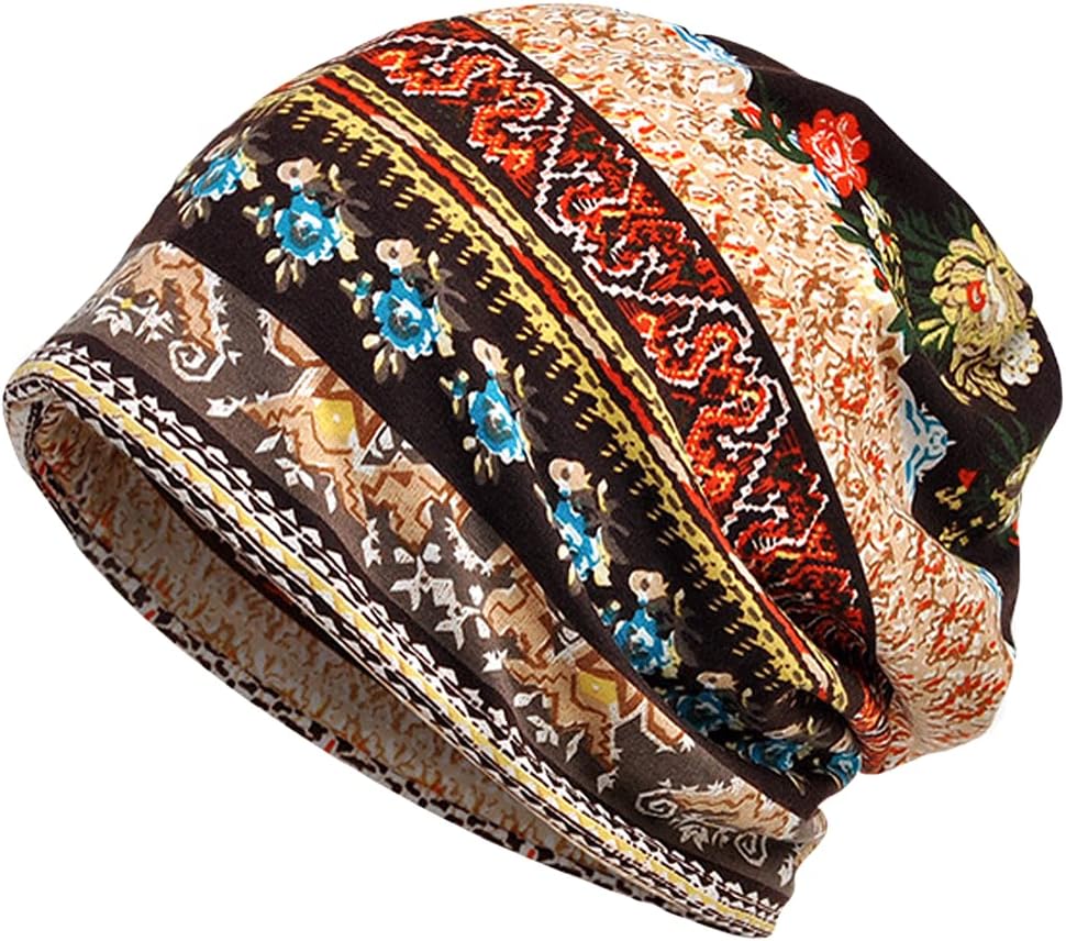 Women's Baggy Slouchy Beanie Chemo Hat Cap Scarf - Image 2