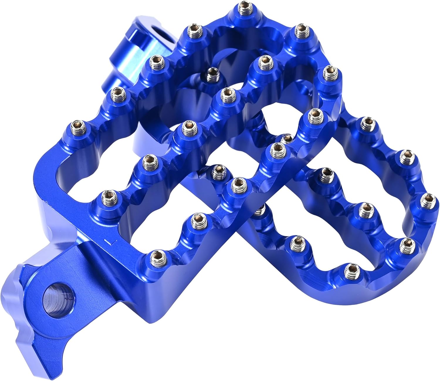 Aluminum Enlarged Footpegs Foot Pegs Pedals Pads Footrest Compatible with Yamaha Tenere700/XTZ 700 2019-2024,Tenere 700 Rally Edition 2020-2024,Tenere 700 Accessories,Black