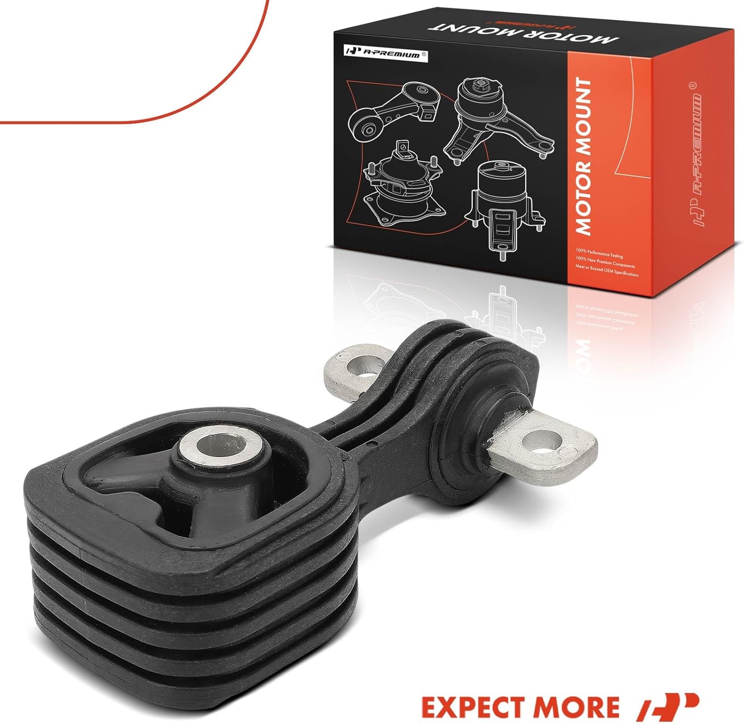 A-Premium Left Lower Side Torque Strut Mount Compatible with Honda CR-V CRV 2017-2022, 1.5L 2.4L