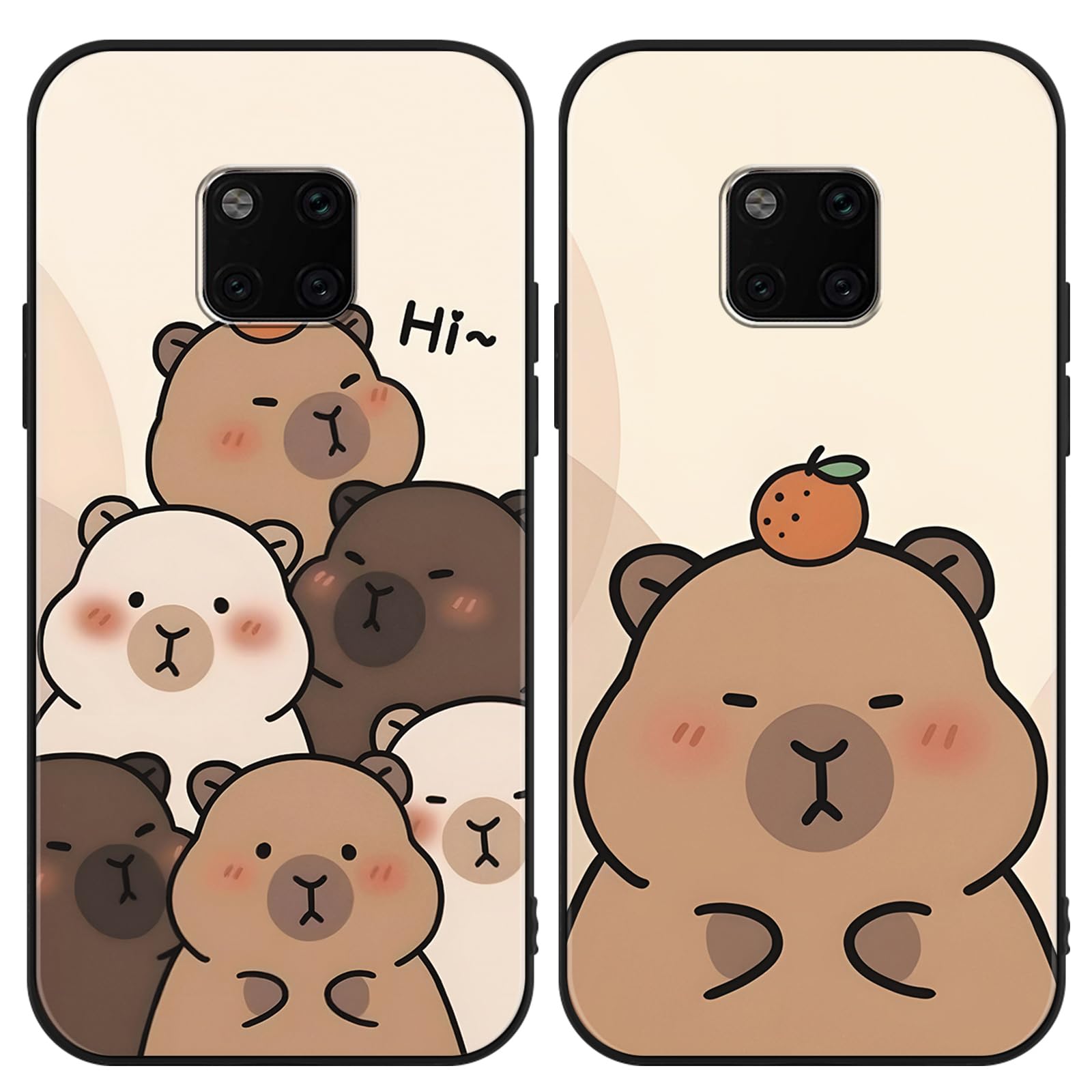 Custodia Per Huawei Mate 20 NEINEI - TPU Ultra Sottile Con Effetto Specchio - Bianca