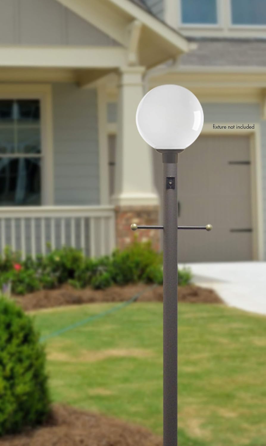 Super Deal Product Solus SP7-320-BZ 7' Outdoor Direct Burial Lamp Post with Cross Arm & Auto Dusk-Dawn Photocell, Fits 3 Post Top Fixtures, Includes Inlet Hole, Easy to Install, Corrosion & Weather Resistant, Bronze Top Brands Solus SP7-320-BZ 7' Outdoor Direct Burial Lamp Post with Cross Arm & Auto Dusk-Dawn Photocell, Fits 3 Post Top Fixtures, Includes Inlet Hole, Easy to Install, Corrosion & Weather Resistant, Bronze